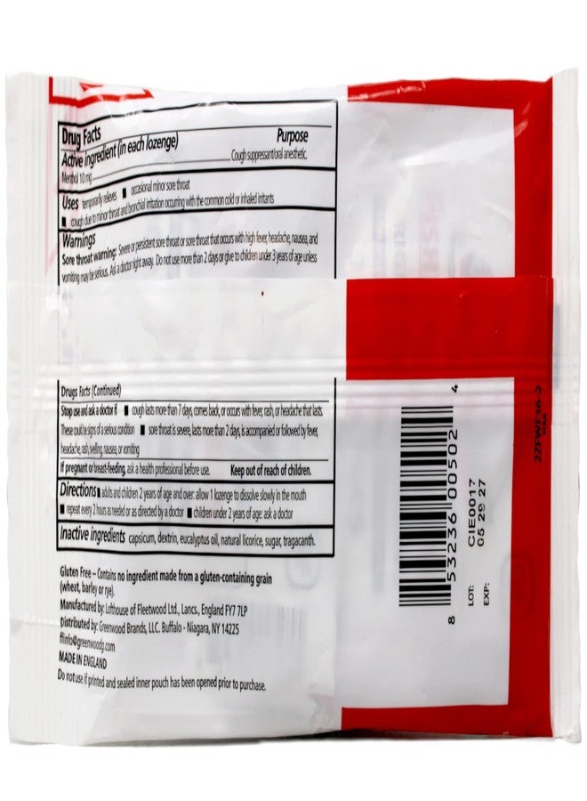 Gamenote Fisherman's Friend Original Extra Strong Menthol Cough Suppressant Lozenges - 40 ct, Pack of 3 - Image 2